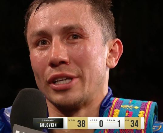 Gennady Golovkin Vanes Martirosyan post fight interview