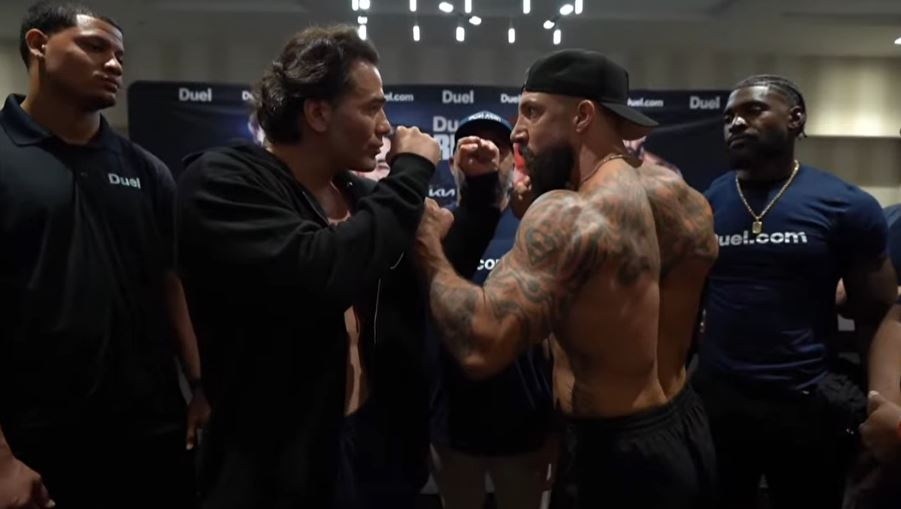 Gypsy Crusader vs. King Azoulay Duel Arena 1 fight weigh in