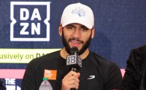 Hamzah Sheeraz post fight photo