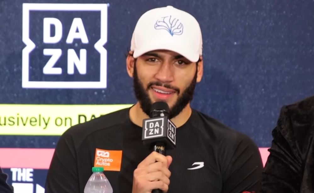 Hamzah Sheeraz post fight photo