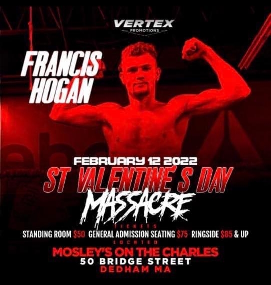 St Valentines Day Massacre Boxing poster