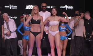 Holly Holm vs Yolanda Vega fight weigh in