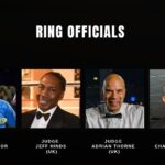 Michael Hunter vs Eli Frankham Ring Officials photo