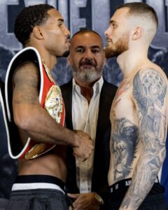 Osleys Iglesias vs. Oliver Zaren fight weigh in