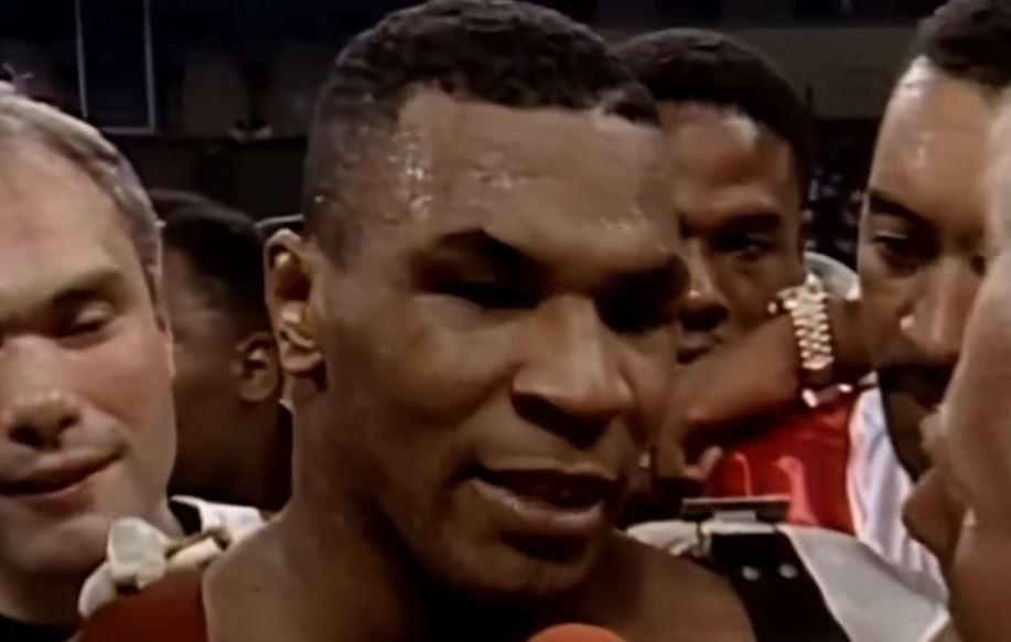 heavyweight boxing legend Mike Tyson
