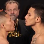 Isaac Cruz vs Eduardo Ramirez Fight Weigh in Face Off