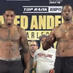 Jared Big Baby Anderson vs Charles Martin Fight Weigh in 2023