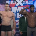 Misfits and DAZN Series 006 JMX VS LE'VEON BELL BOXING WEIGH IN