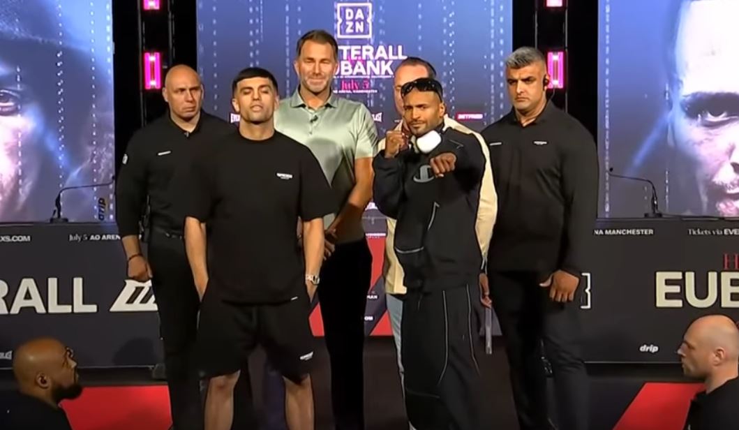 jack catterall vs harlem eubank press conference 2025