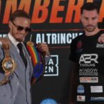 Jack Rafferty vs Mark Chamberlain press conference photo