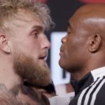 jake paul vs anderson silva staredown