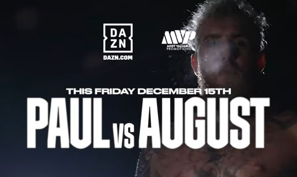 Jake Paul vs Andre August December 15