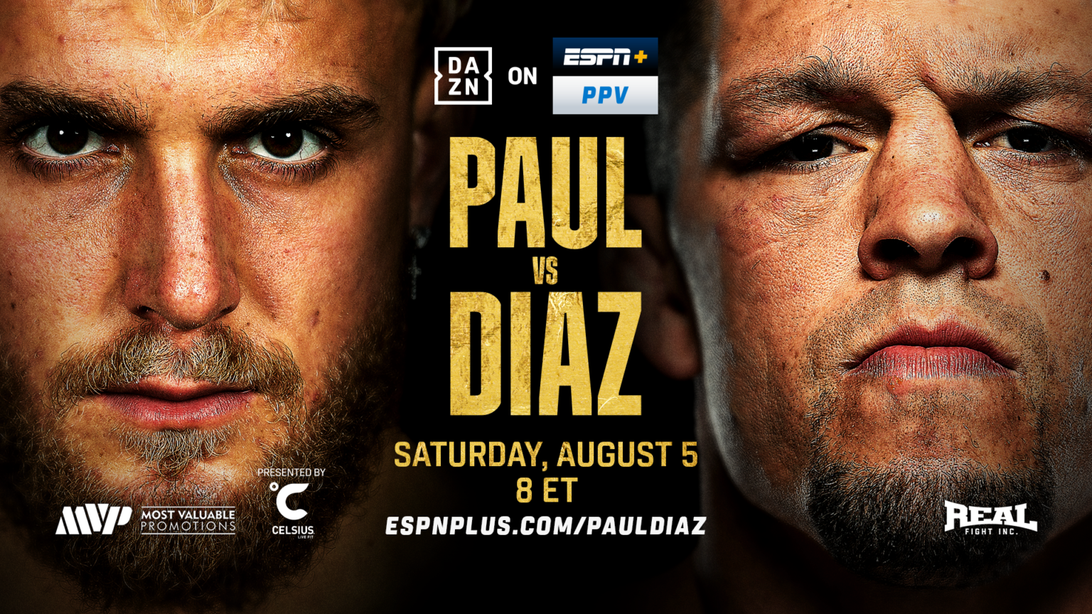Jake Paul vs Nate Diaz August 5 2023 ESPN Boxing