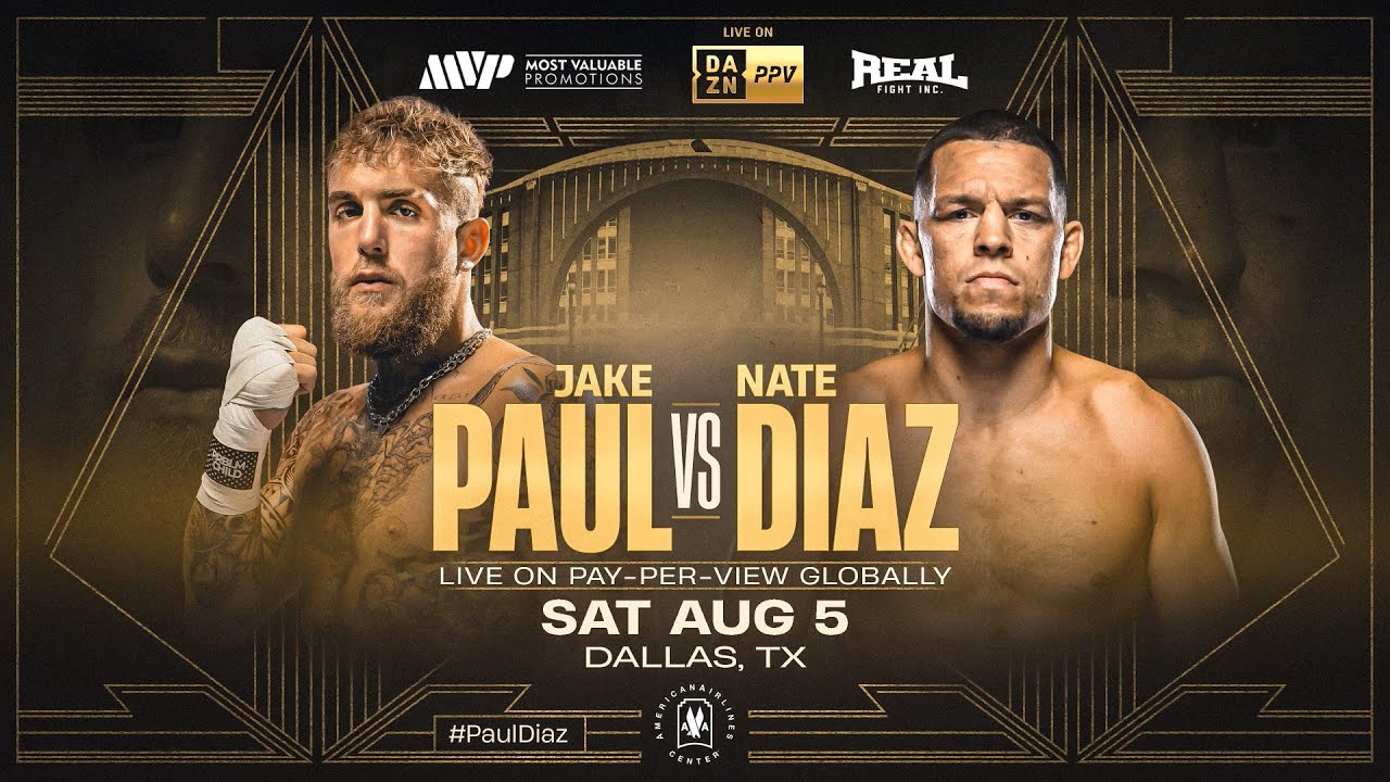 Jake Paul vs Nate Diaz Boxing Match 2023