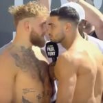 Jake Paul vs Tommy Fury boxing match weigh in 2023