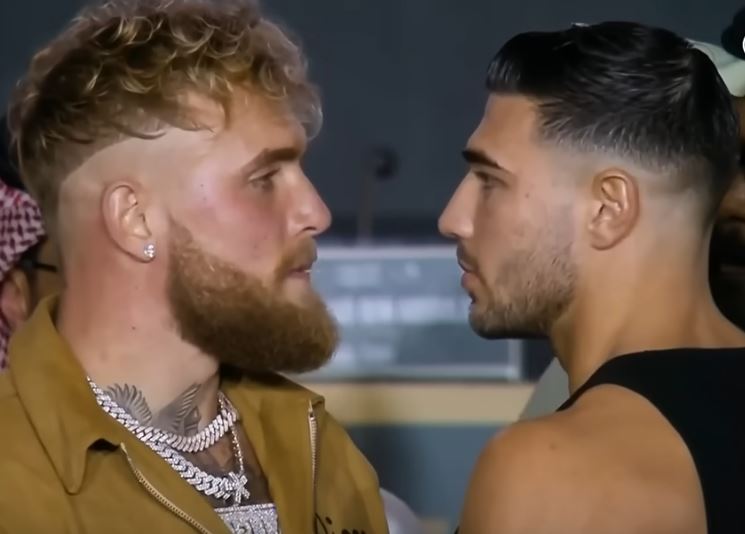 Jake Paul vs Tommy Fury boxing Face Off 2023