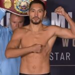 Janibek Alimkhanuly weigh in photo