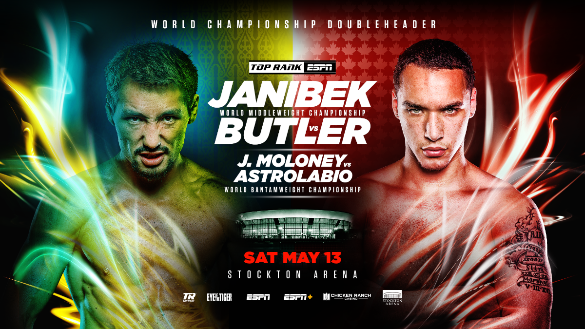 Janibek Alimkhanuly vs. Steven Butler May 13 2023