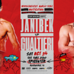 Janibek Alimkhanuly vs. Vincenzo Gualtieri October 14 2023 middleweight championship