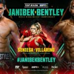 Janibek Alimkhanuly vs. Denzel Bentley Fight Poster