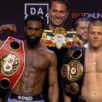 Boots Ennis and Eimantas Stanionis fight weigh in