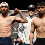 Manny Pacquiao Jr weigh in versus Darrick Gates