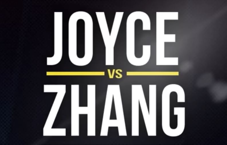 Joe Joyce vs Zhilei Zhang Boxing April 15 2023 Poster