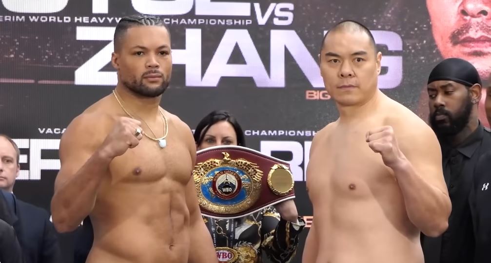 Zhilei Zhang versus Joe Joyce rematch