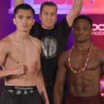 Joet Gonzalez vs Isaac Dogboe Weigh in