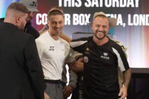 Misfits Boxing Joey Essex fights Dapper Laughs