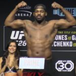 Jon Jones makes weight for UFC bought with Cyril Gane UFC 285