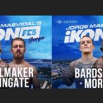 Jorge Masvidal iKon fc 5 MMA fight poster Oct 2022