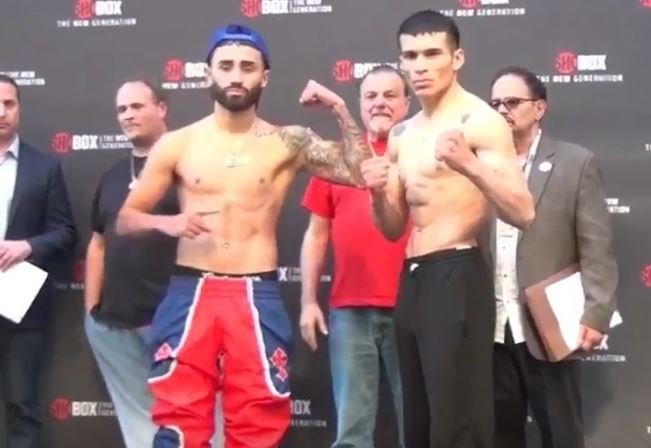 Joseph Adorno vs Hugo Alberto Roldan Weigh in September 2022