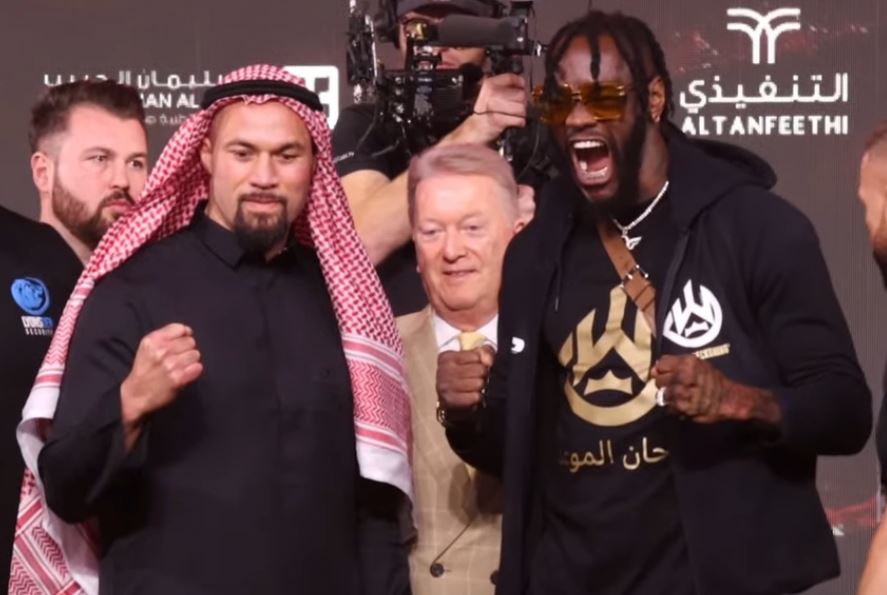 Deontay Wilder vs Joseph Parker press conference December 2023