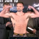 Josh Taylor weigh in for Teofimo Lopez fight June 2023