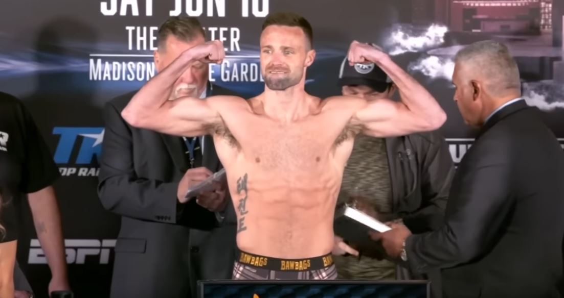 Josh Taylor weigh in for Teofimo Lopez fight June 2023