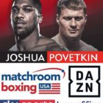 Anthony Joshua Alex Povetkin Dazn Sky poster