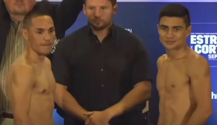Juan Francisco Estrada vs Argi Cortes fight weigh in