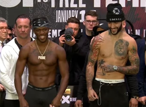 KSI vs FaZe Temperrr Misfits Dazn boxing 2023