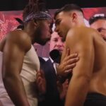 KSI and Tommy Fury face off
