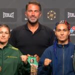 Irish star Katie Taylor final presser for fight with Flora Pili