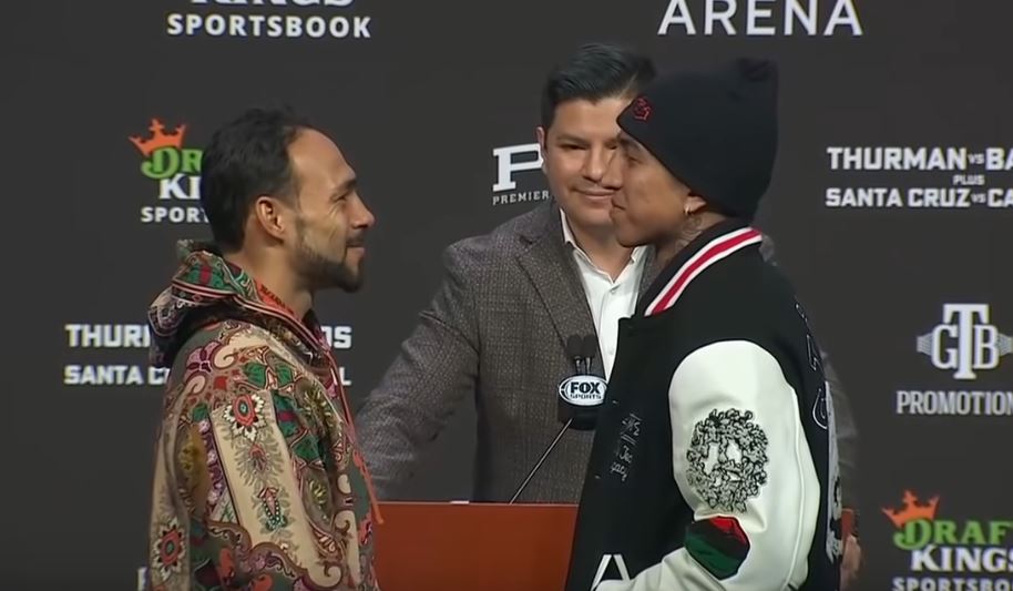 Keith Thurman and Mario Barrios