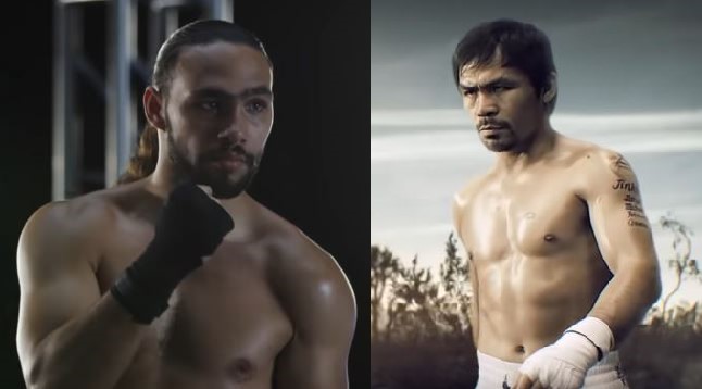 Keith Thurman vs Manny Pacquiao promo pic