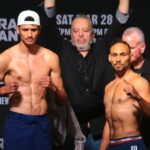 Sebastian Fundora vs Keith Thurman weigh in
