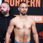 Keith Thurman weigh in for Brock Jarvis bout