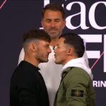 Leigh Wood Vs Josh Warrington 2 Face Off in UK