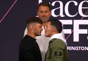 Leigh Wood Vs Josh Warrington 2 Face Off in UK