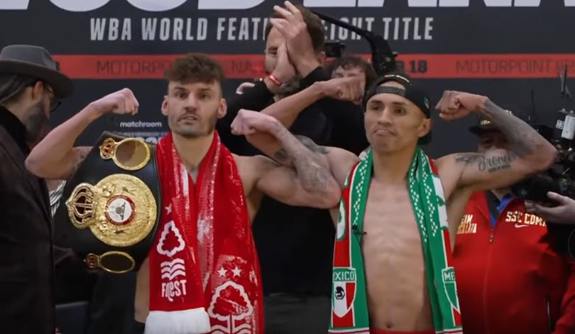 Leigh Wood vs Mauricio Lara Weigh in Photo 2023