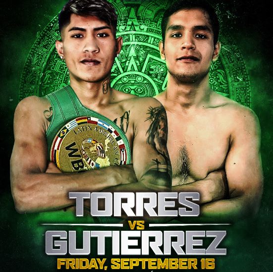 Luis Koreano Torres vs Cesar "Torito" Gutierrez Fight Poster