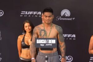 Filipino boxer Mark Magsayo September 2026 weigh in